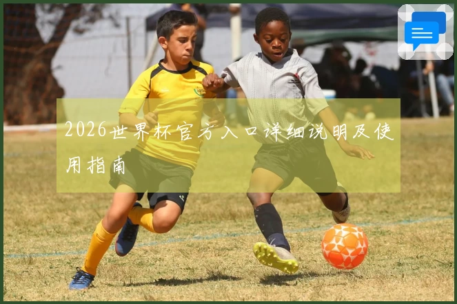 2026世界杯官方入口详细说明及使用指南