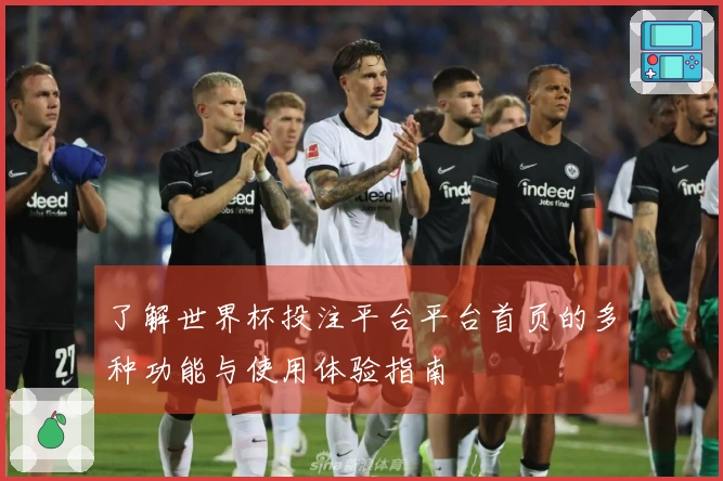 了解世界杯投注平台平台首页的多种功能与使用体验指南