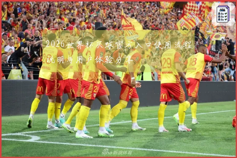 2026世界杯买球官方入口使用流程说明与用户体验分享